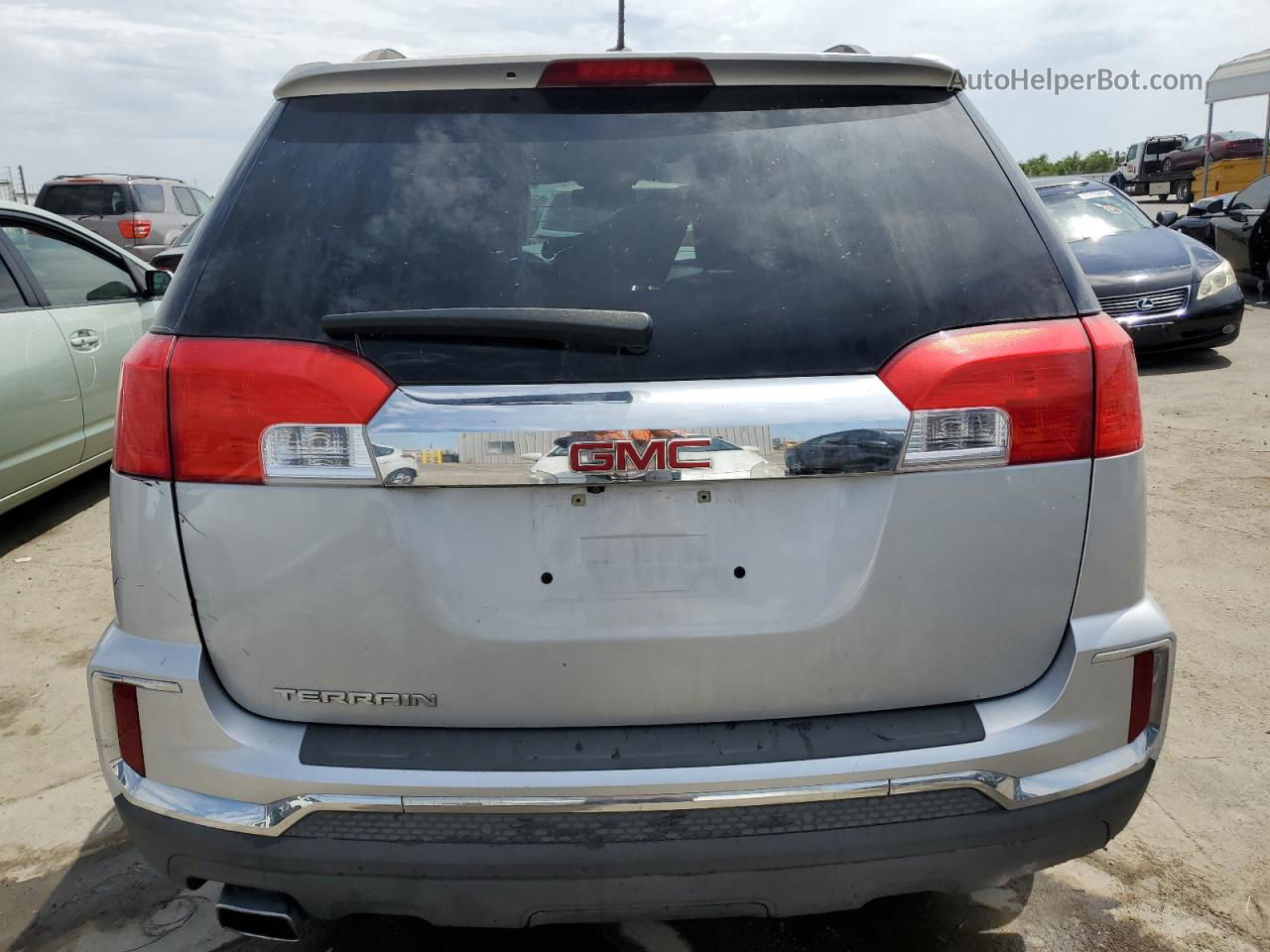 2017 Gmc Terrain Slt Silver vin: 2GKALPEK2H6321933