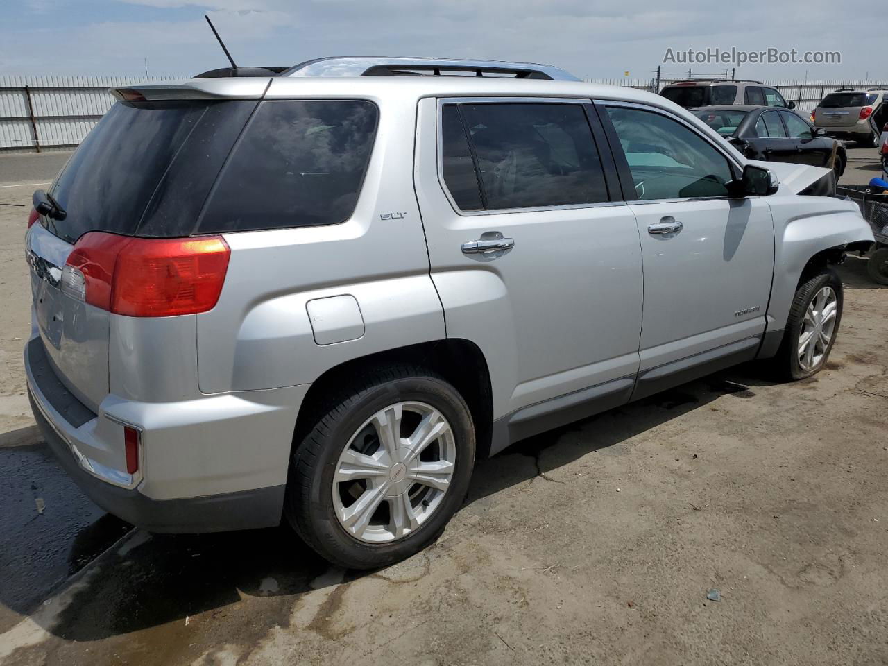 2017 Gmc Terrain Slt Silver vin: 2GKALPEK2H6321933