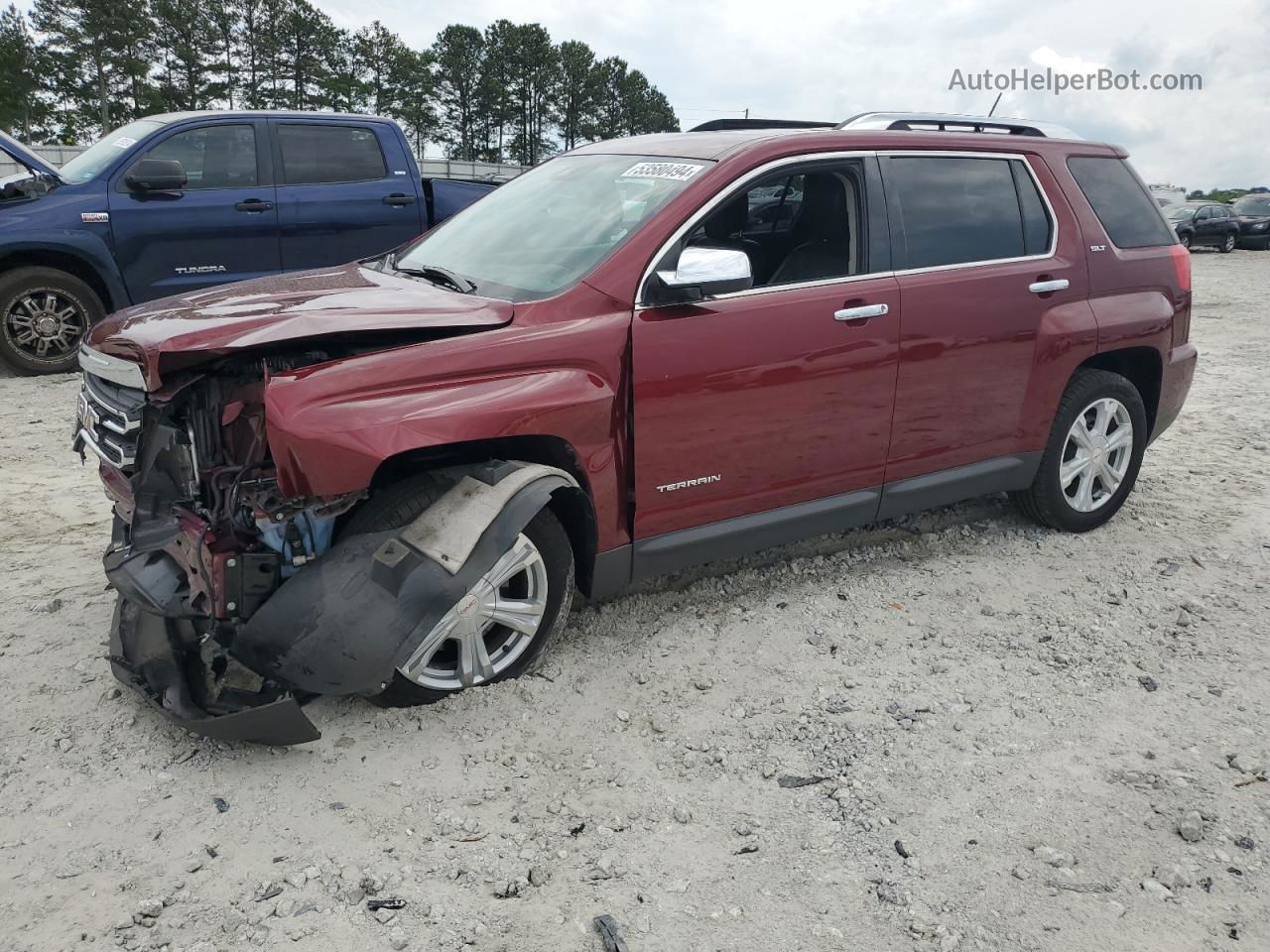 2016 Gmc Terrain Slt Red vin: 2GKALPEK3G6317422