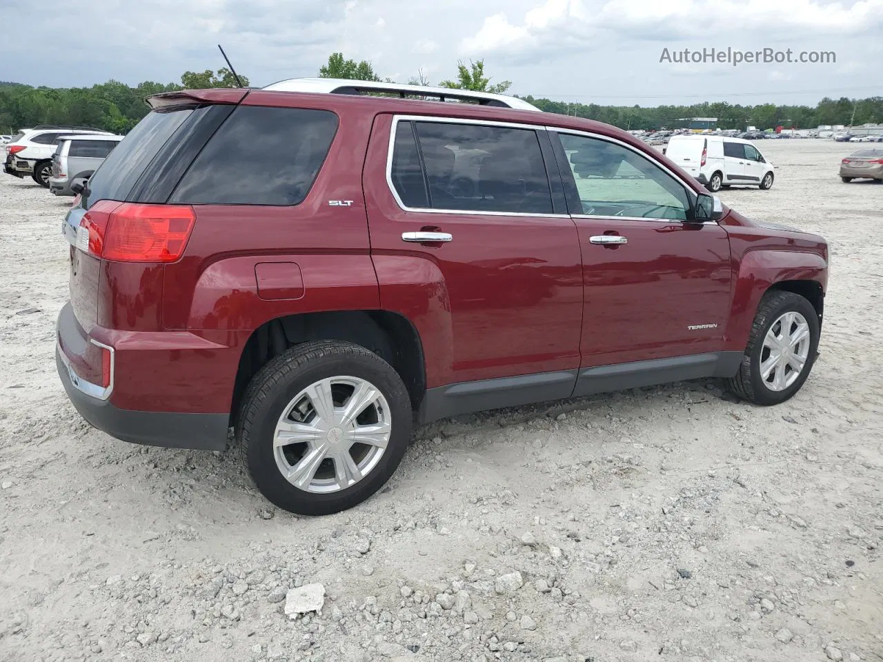 2016 Gmc Terrain Slt Red vin: 2GKALPEK3G6317422