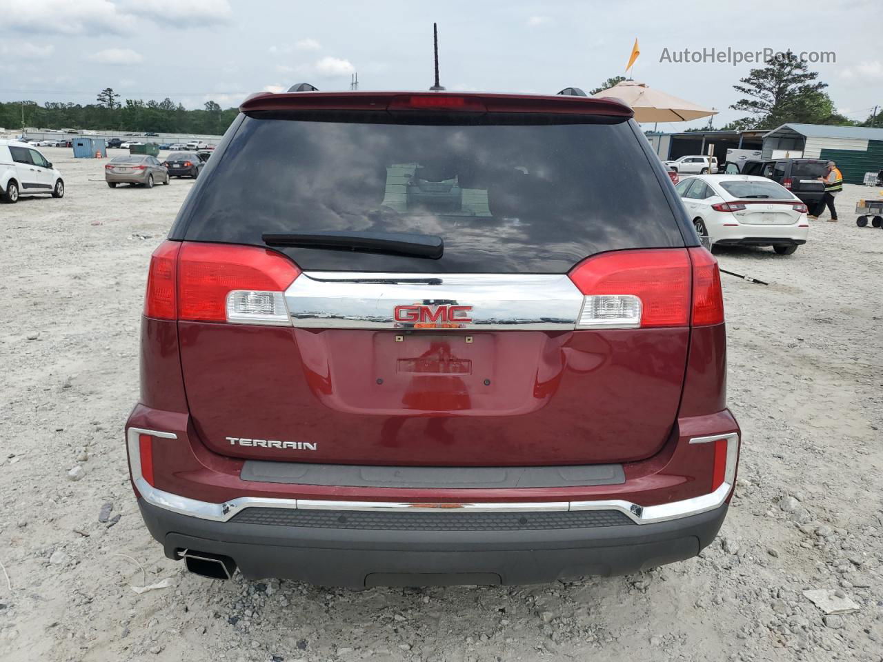 2016 Gmc Terrain Slt Red vin: 2GKALPEK3G6317422