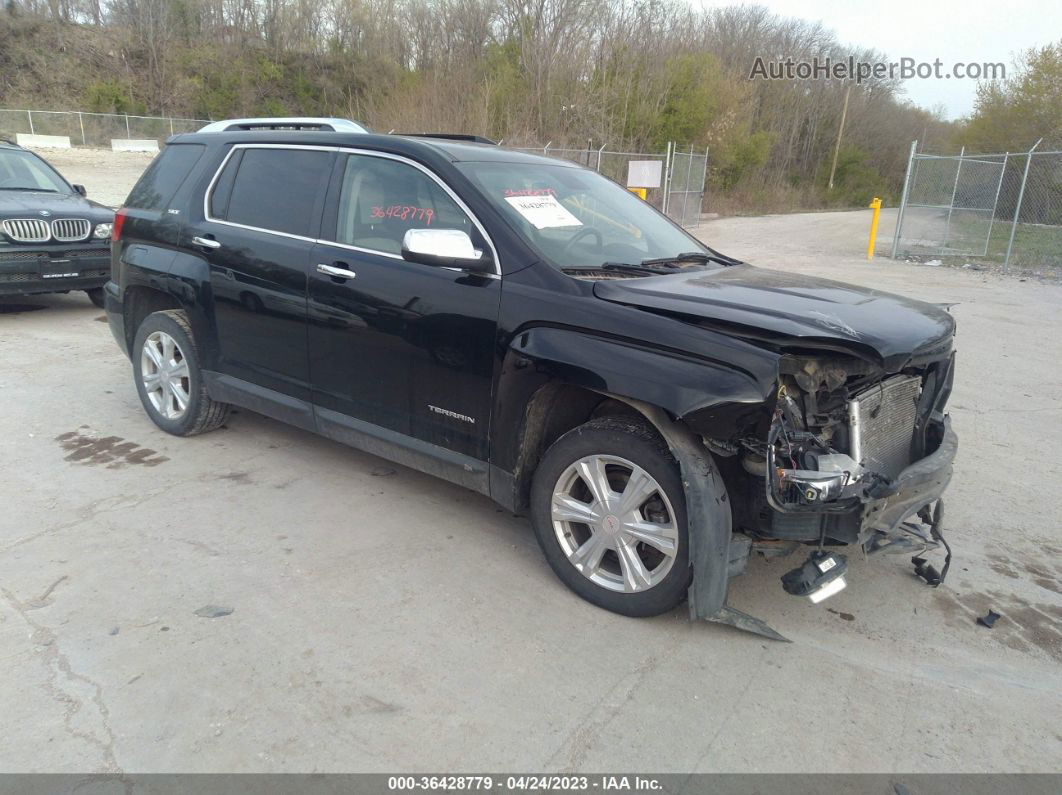 2017 Gmc Terrain Slt Черный vin: 2GKALPEK3H6163599