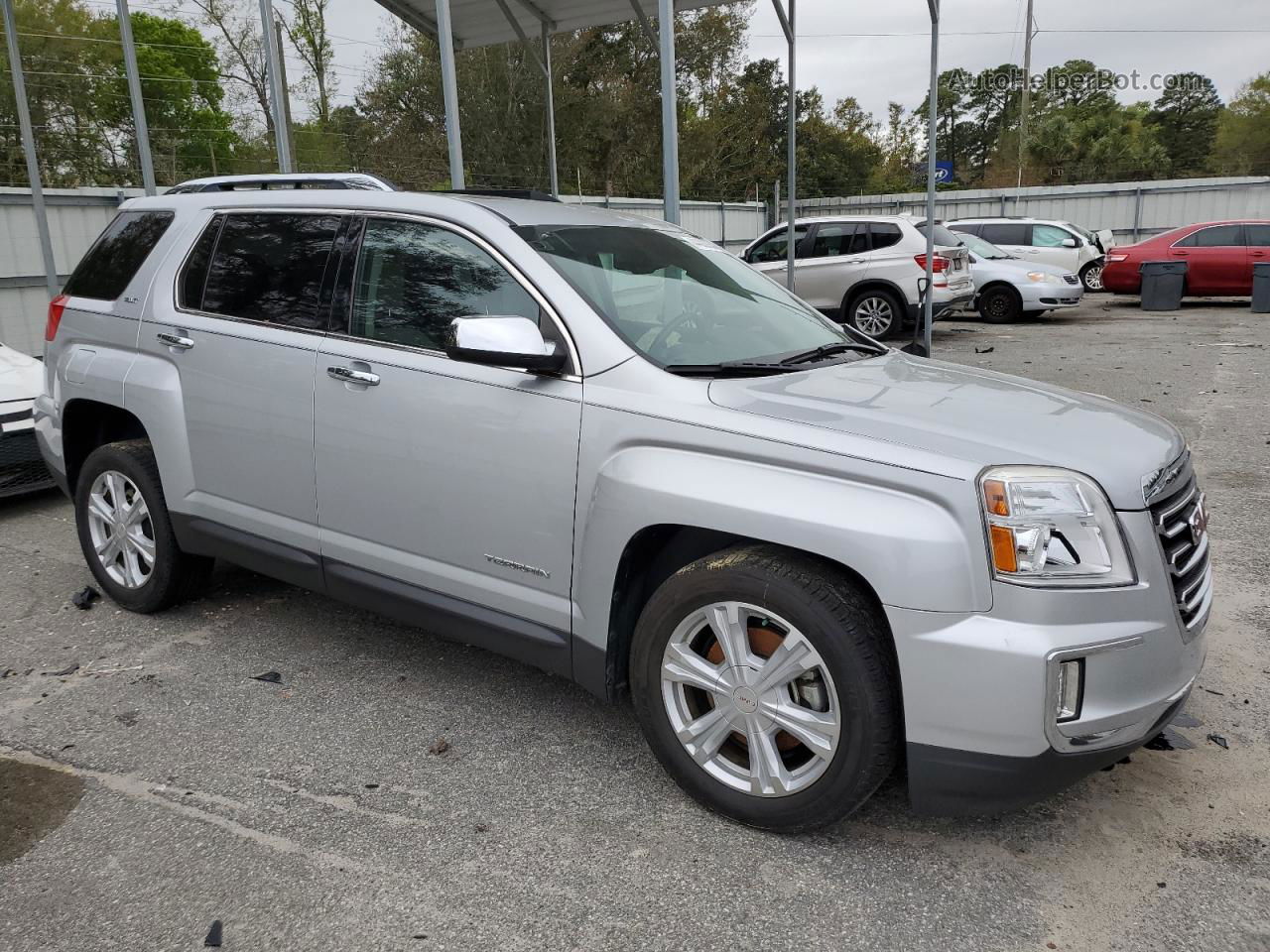 2017 Gmc Terrain Slt Silver vin: 2GKALPEK3H6250077