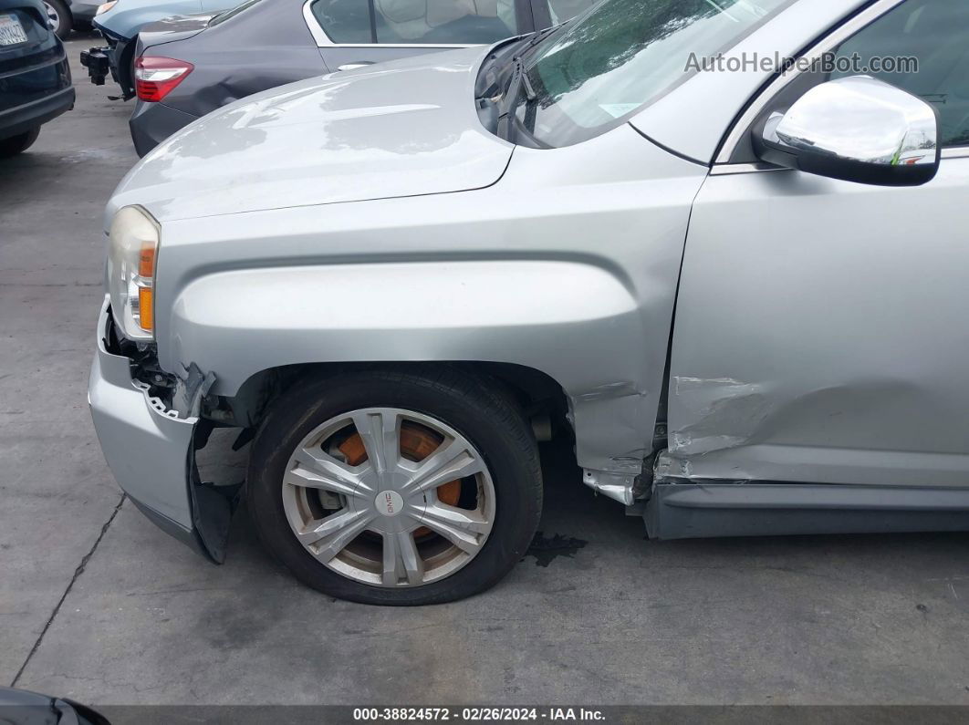 2017 Gmc Terrain Slt Silver vin: 2GKALPEK3H6321049