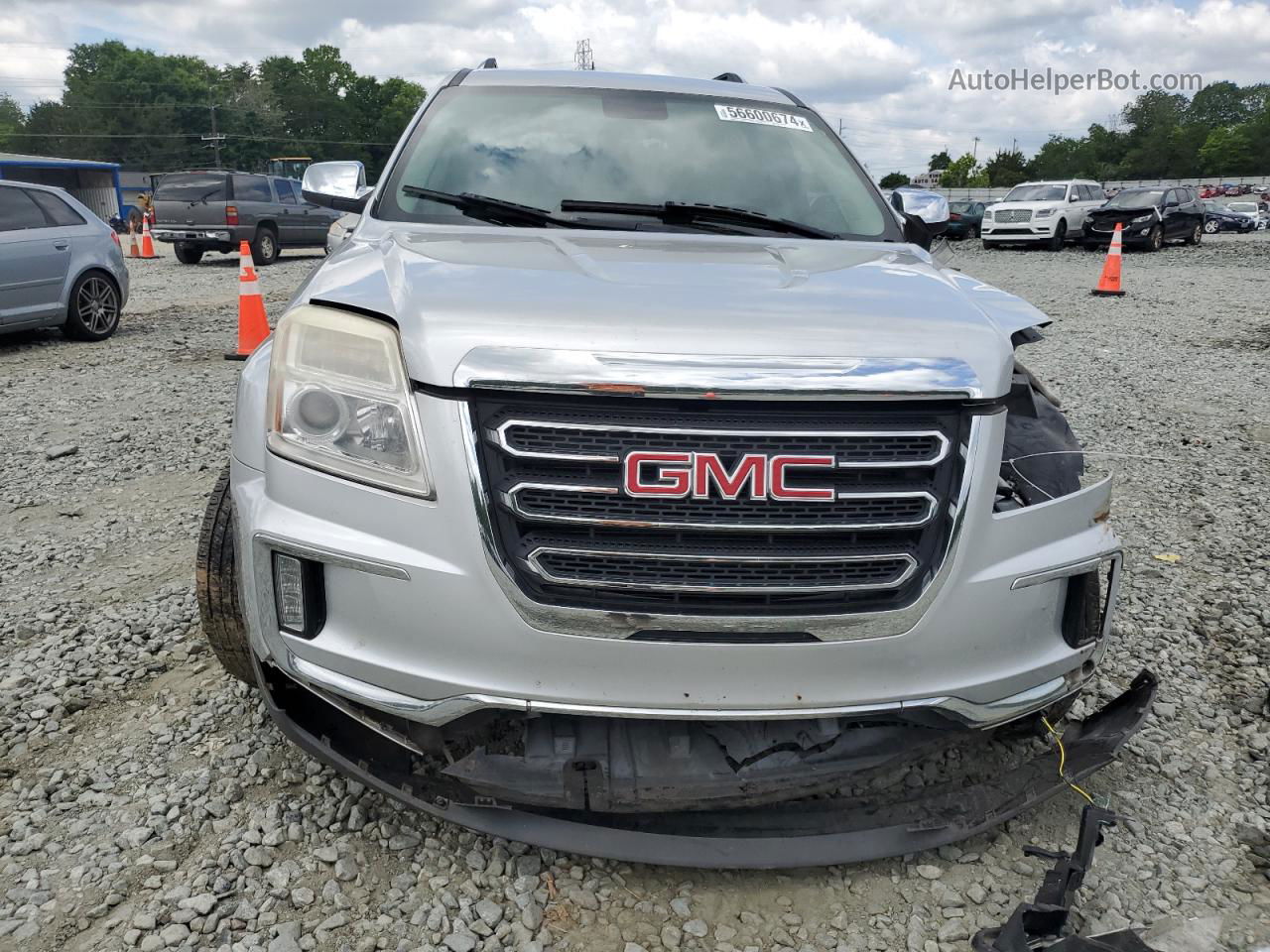 2016 Gmc Terrain Slt Silver vin: 2GKALPEK4G6163030