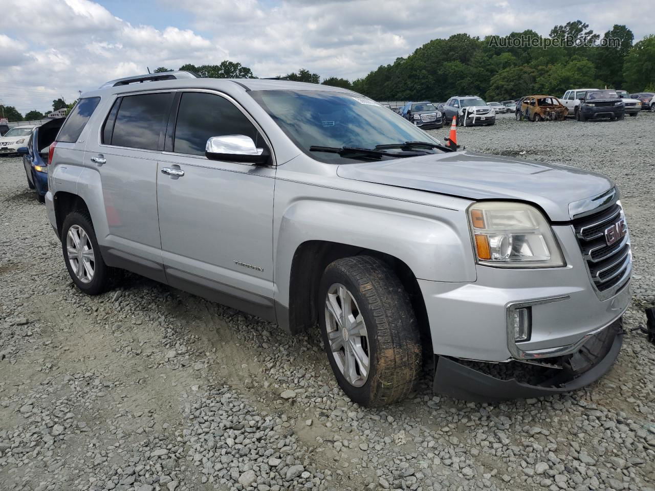 2016 Gmc Terrain Slt Silver vin: 2GKALPEK4G6163030