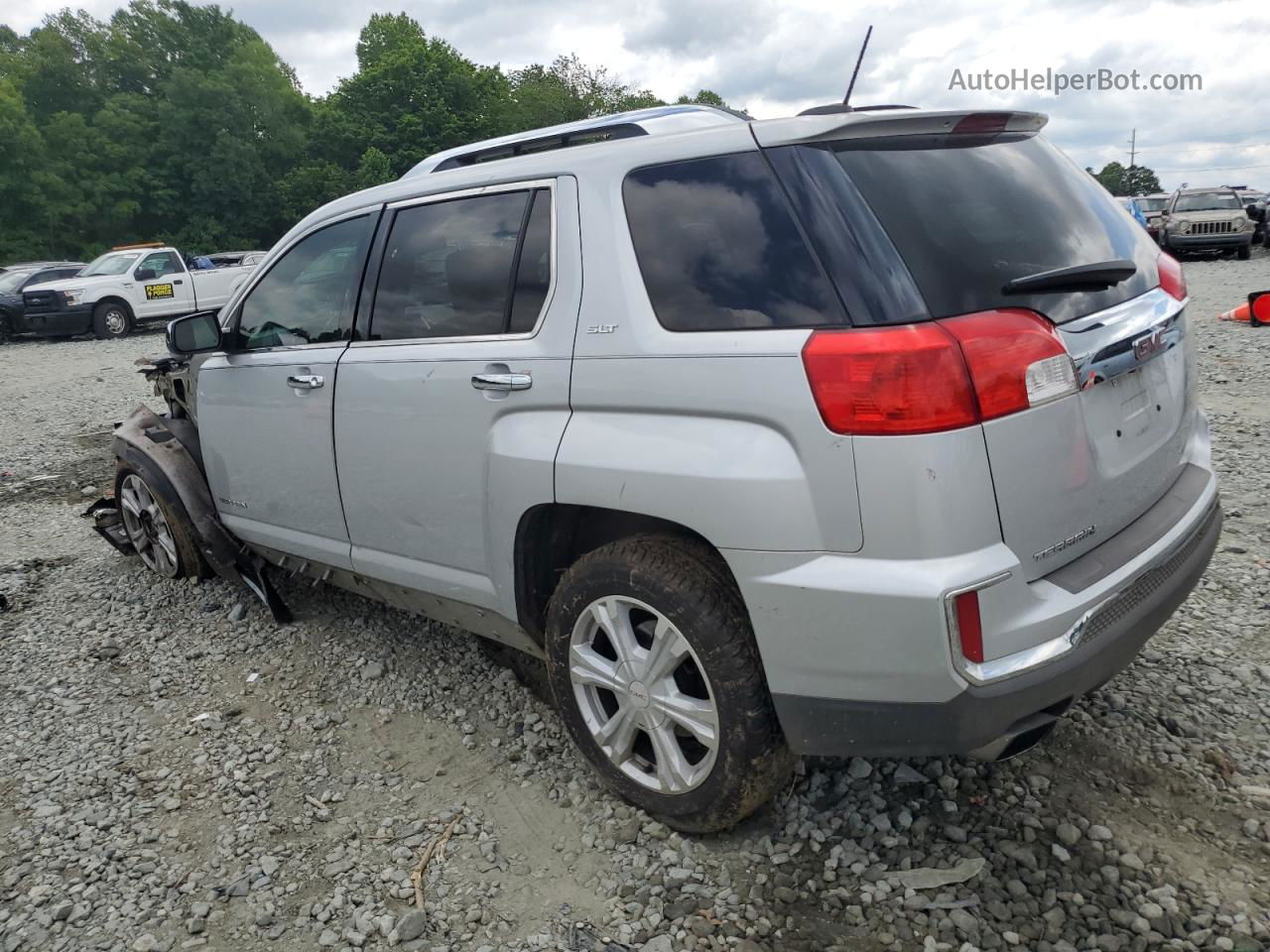 2016 Gmc Terrain Slt Silver vin: 2GKALPEK4G6163030