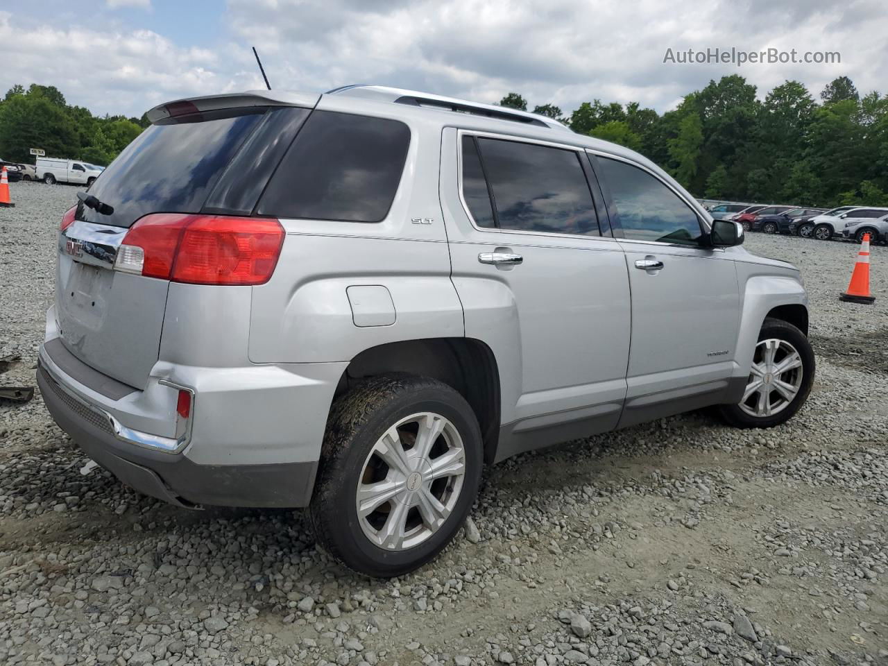 2016 Gmc Terrain Slt Silver vin: 2GKALPEK4G6163030