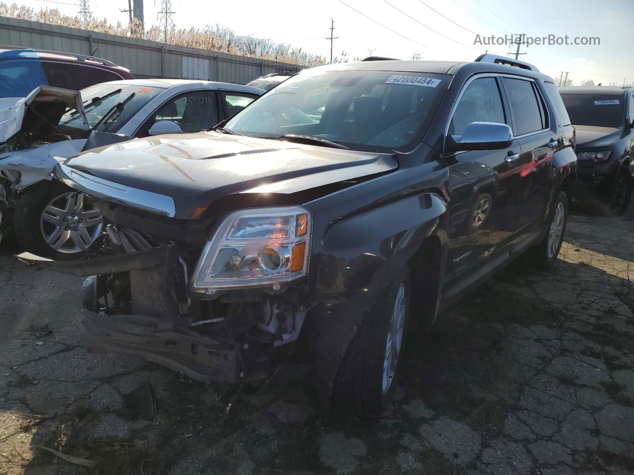 2016 Gmc Terrain Slt Black vin: 2GKALPEK4G6331748