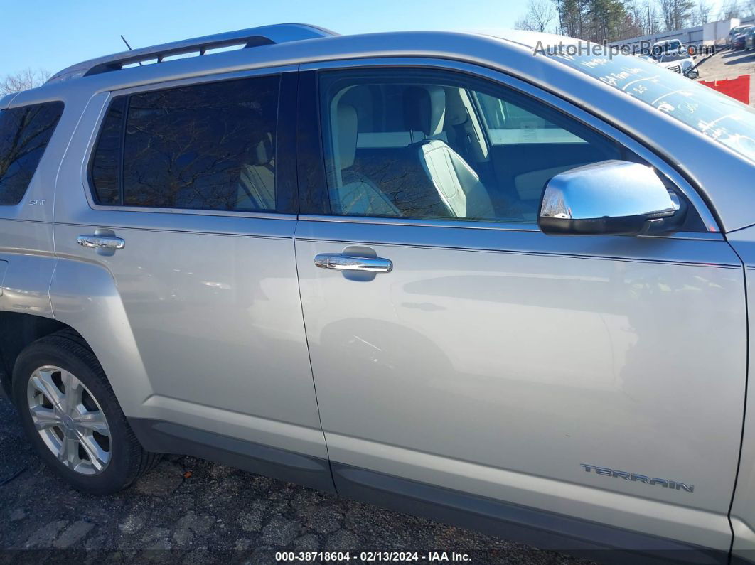 2017 Gmc Terrain Slt Silver vin: 2GKALPEK4H6114007