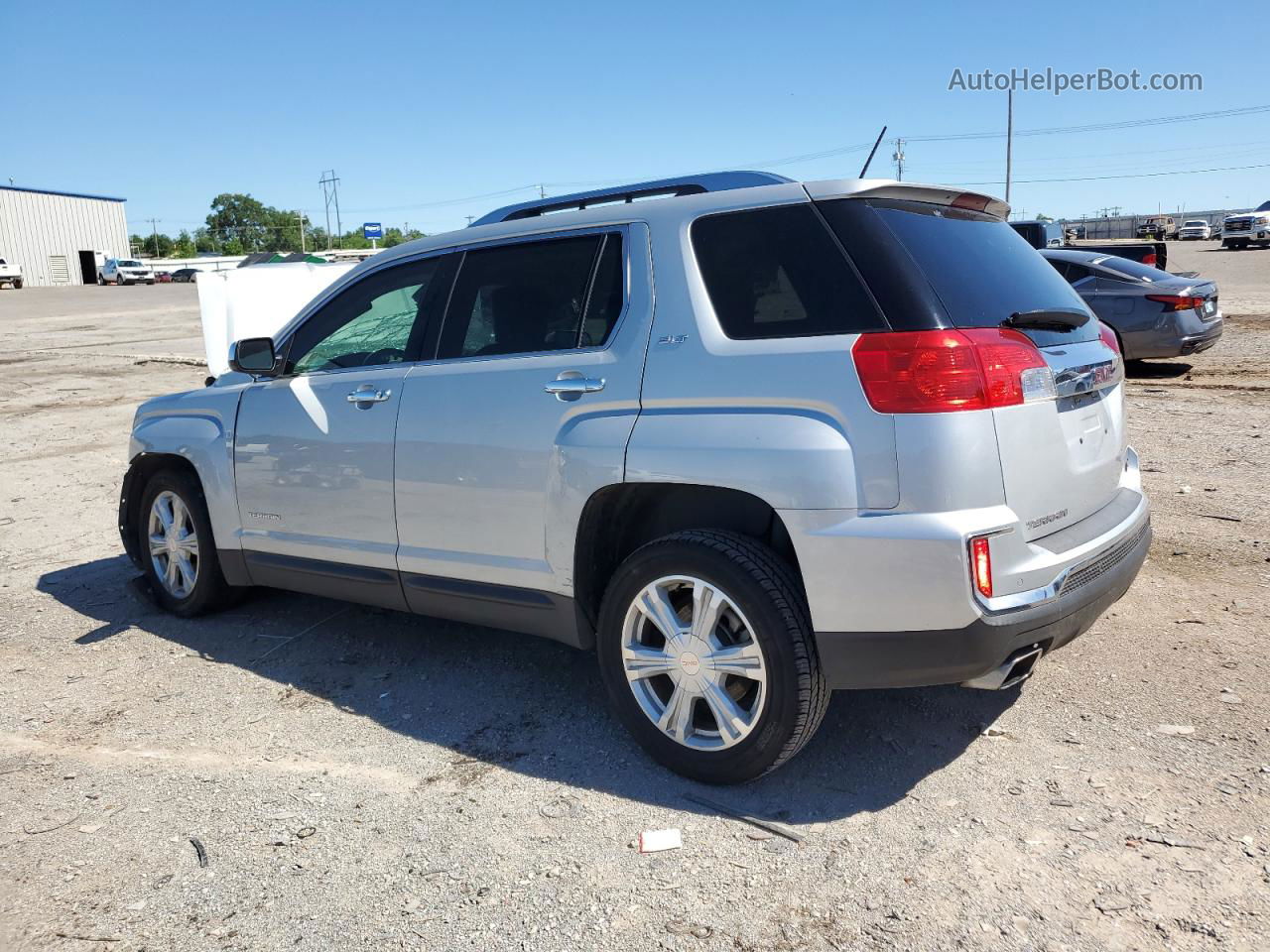 2017 Gmc Terrain Slt Серебряный vin: 2GKALPEK4H6143183