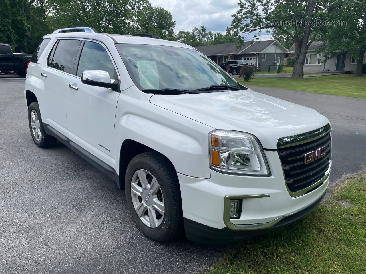 2017 Gmc Terrain Slt White vin: 2GKALPEK4H6327684