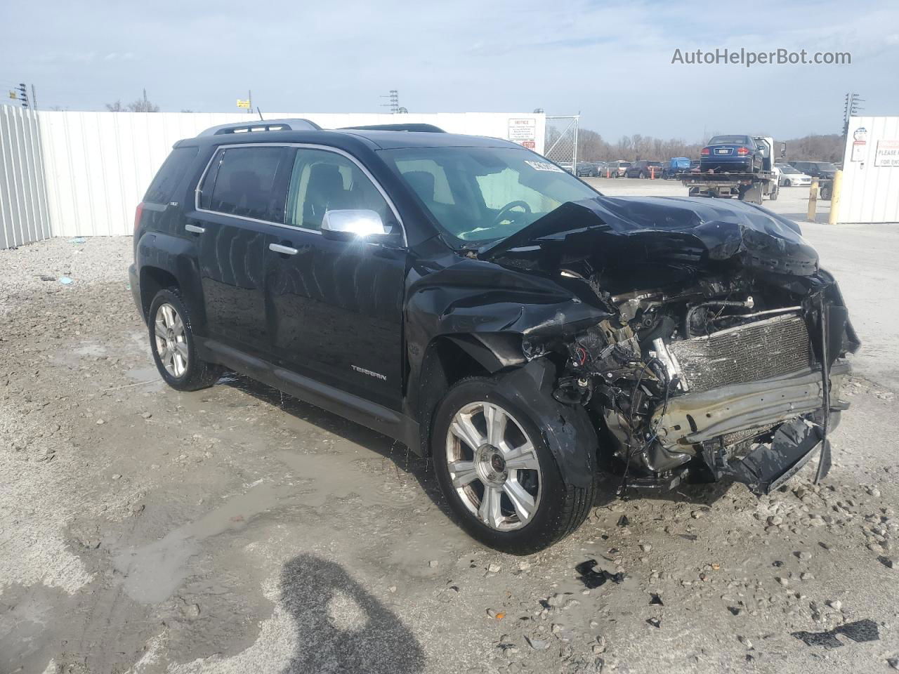 2016 Gmc Terrain Slt Черный vin: 2GKALPEK5G6176742