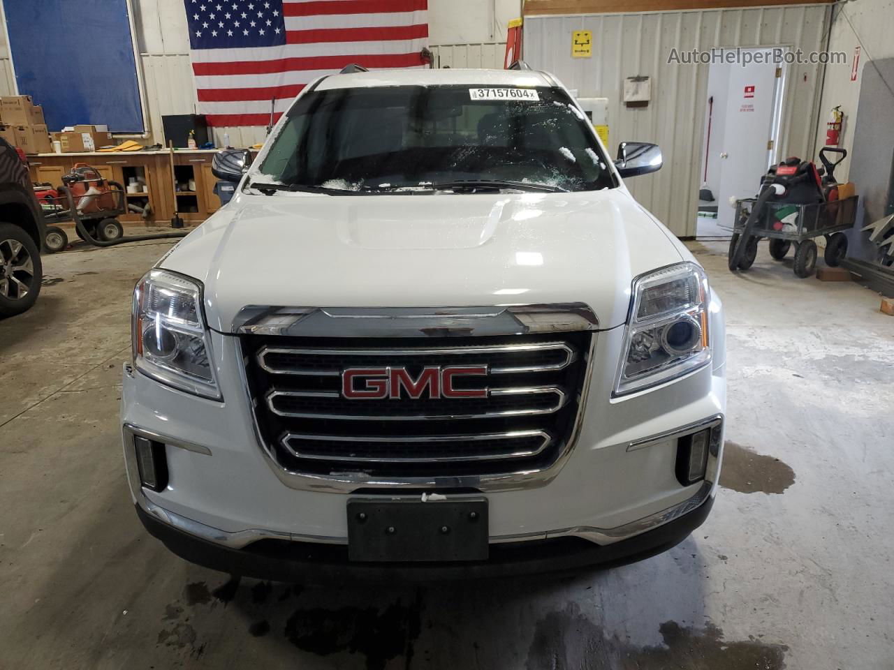 2017 Gmc Terrain Slt White vin: 2GKALPEK5H6300025