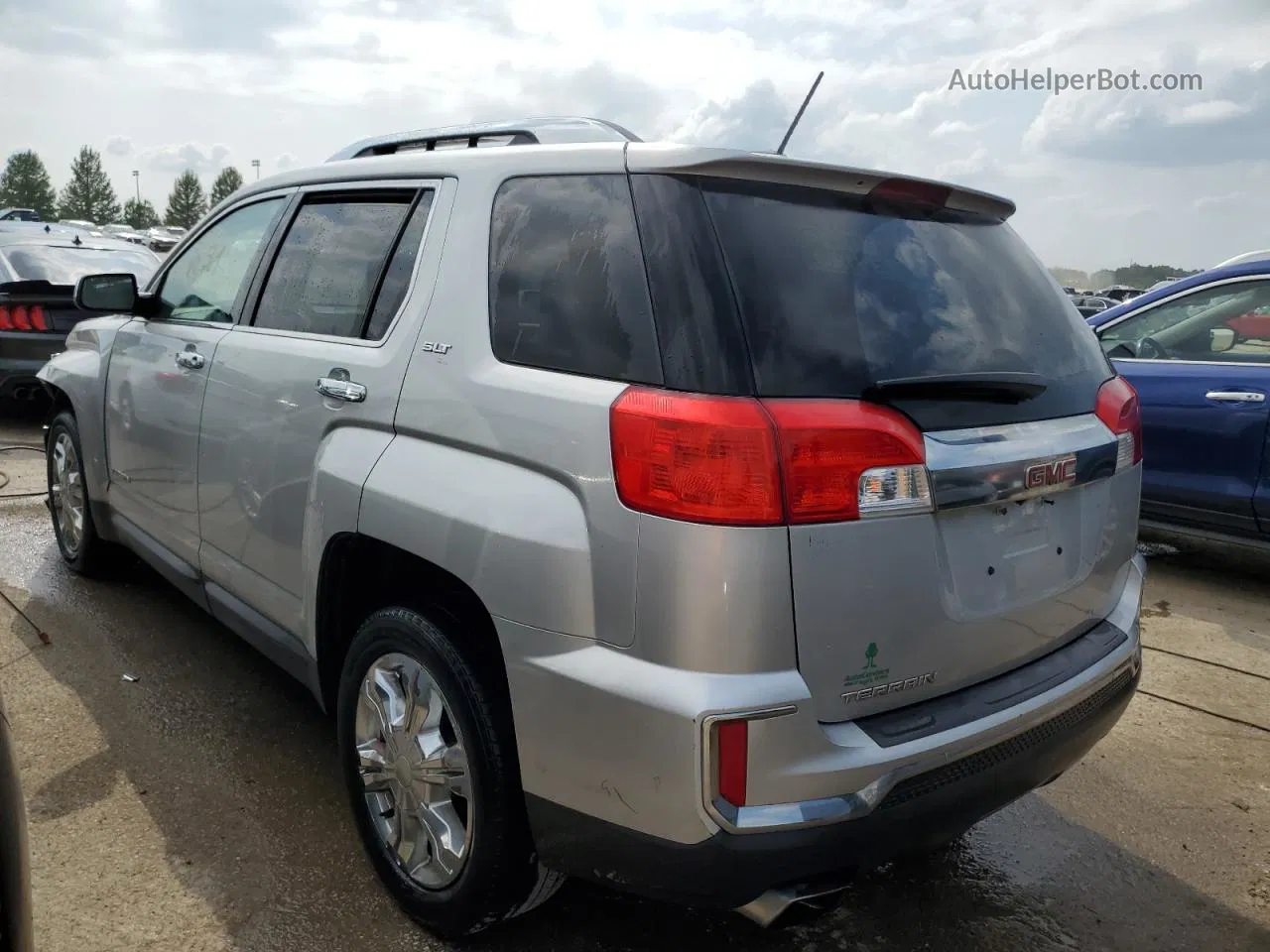 2017 Gmc Terrain Slt Silver vin: 2GKALPEK5H6325653