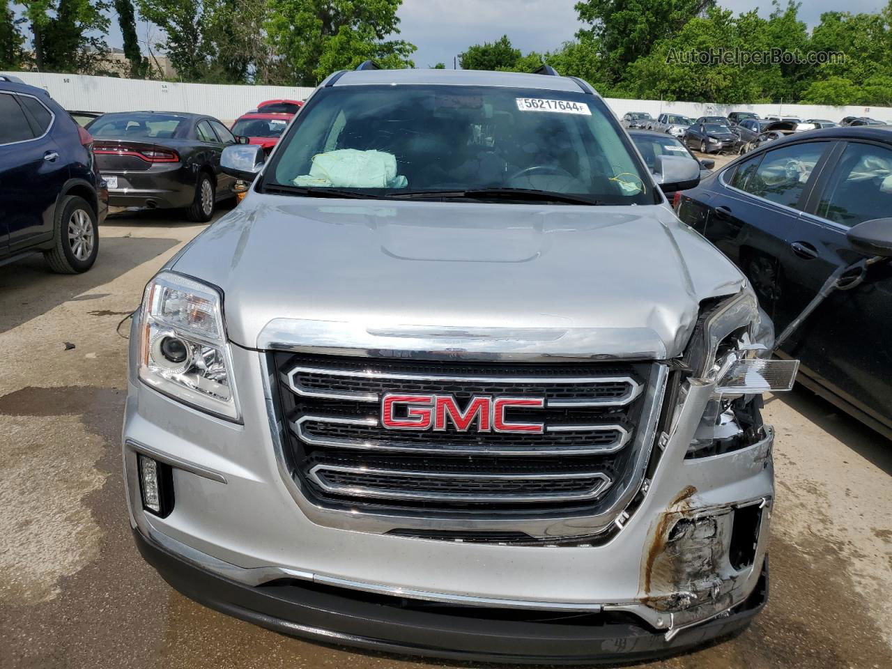 2017 Gmc Terrain Slt Silver vin: 2GKALPEK5H6325653