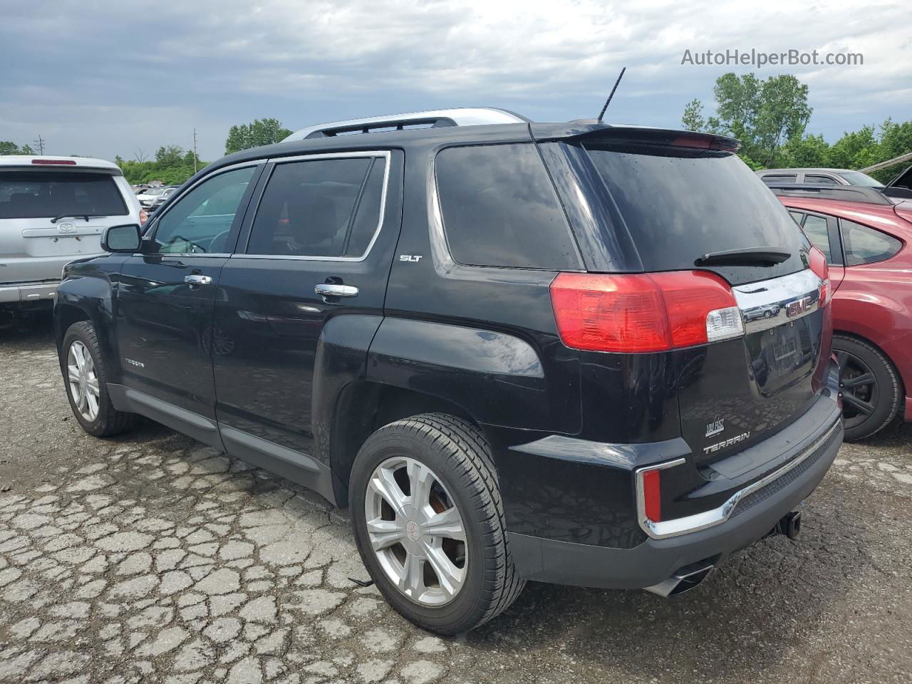 2016 Gmc Terrain Slt Черный vin: 2GKALPEK6G6272783