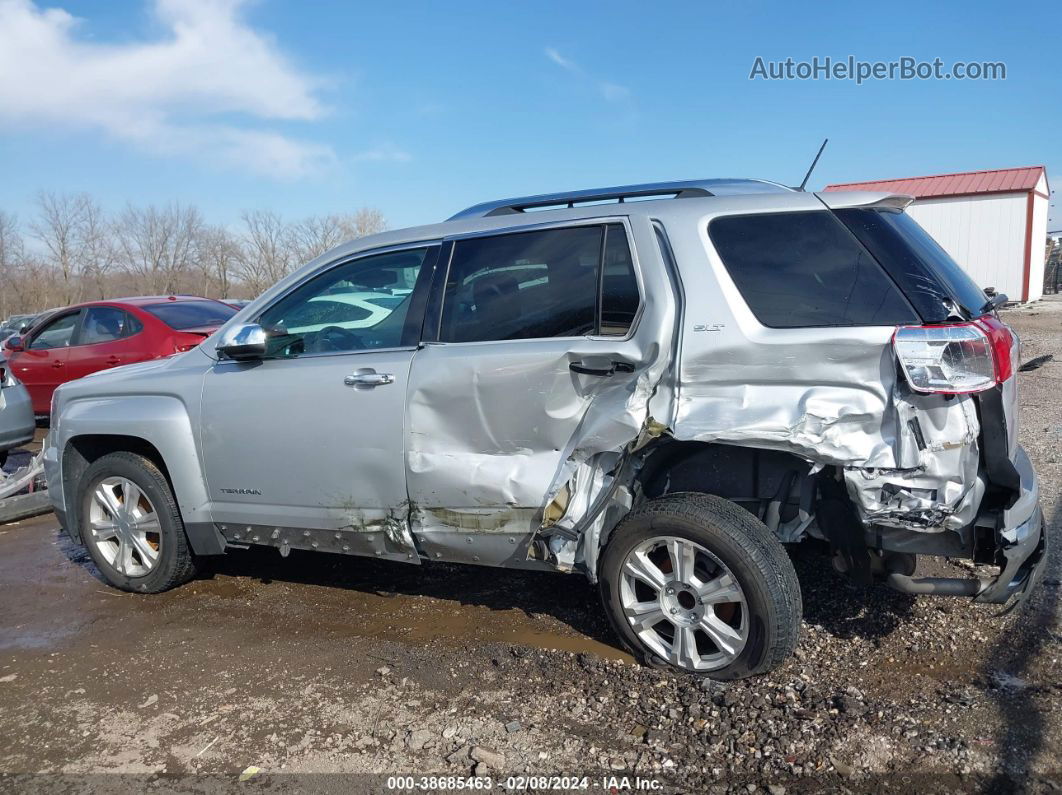 2017 Gmc Terrain Slt Серебряный vin: 2GKALPEK6H6143105