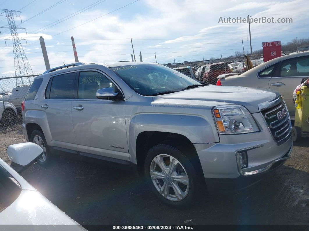 2017 Gmc Terrain Slt Серебряный vin: 2GKALPEK6H6143105