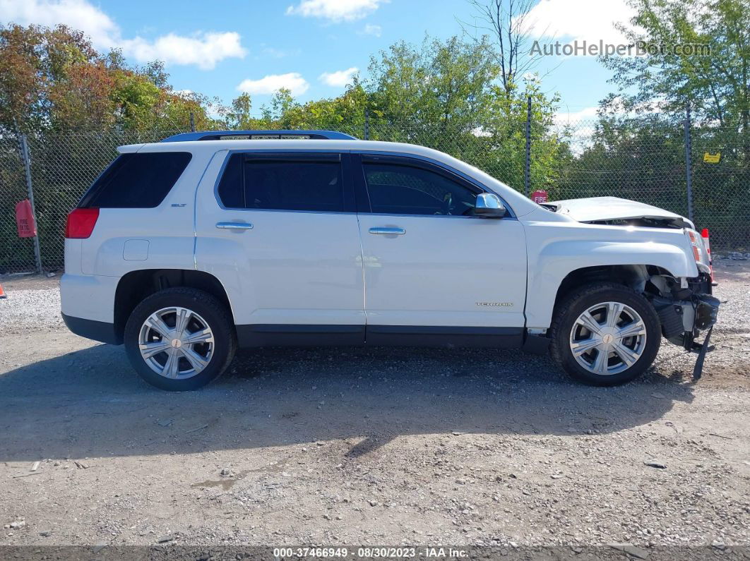 2017 Gmc Terrain Slt White vin: 2GKALPEK6H6329131