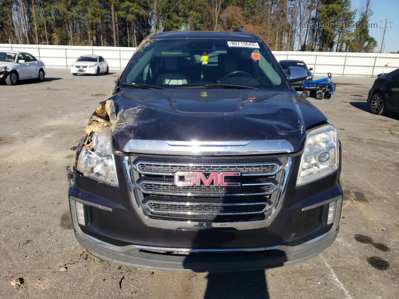 2016 Gmc Terrain Slt Черный vin: 2GKALPEK7G6348446