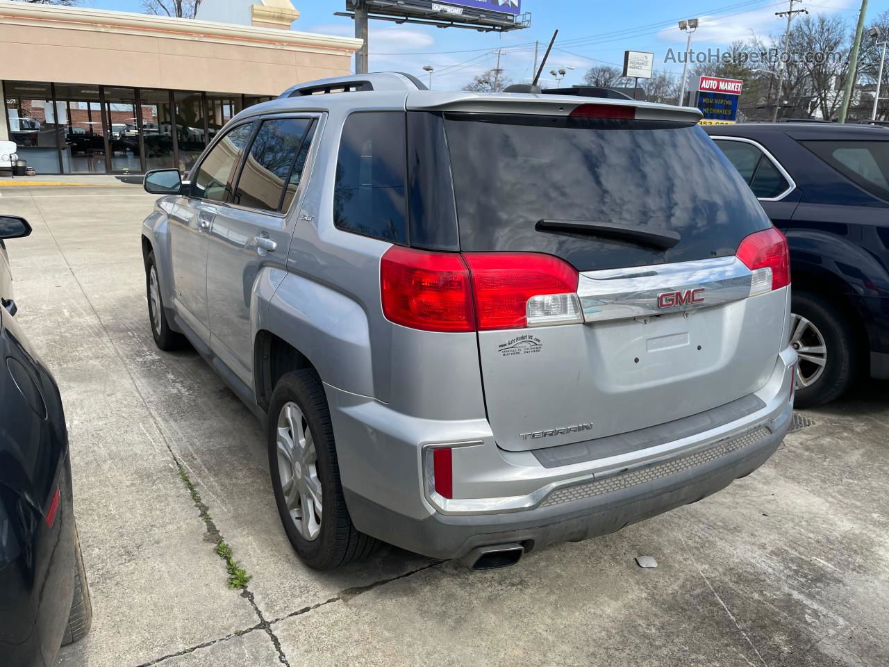 2016 Gmc Terrain Slt Silver vin: 2GKALPEK8G6274566