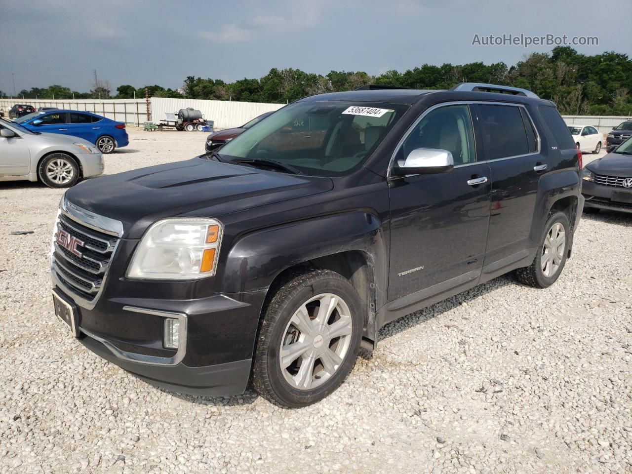 2016 Gmc Terrain Slt Gray vin: 2GKALPEK8G6333566