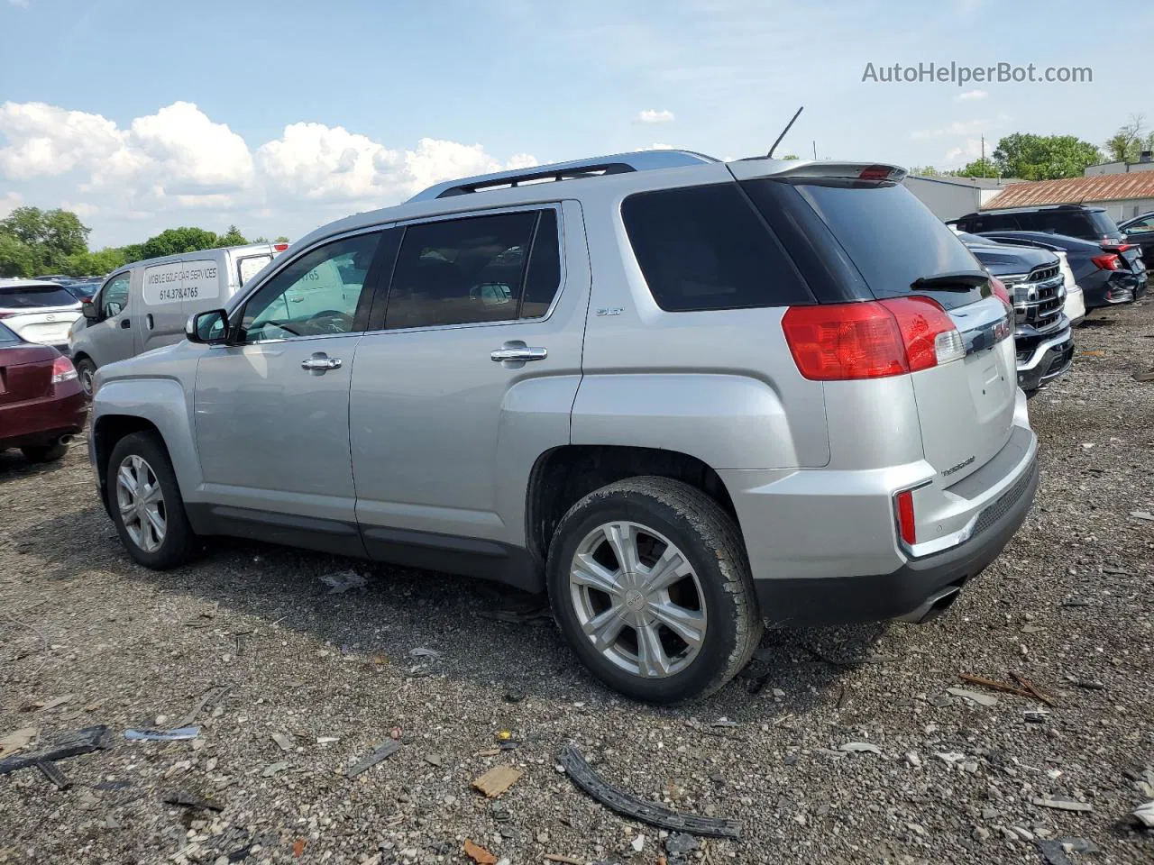 2017 Gmc Terrain Slt Silver vin: 2GKALPEK8H6136575