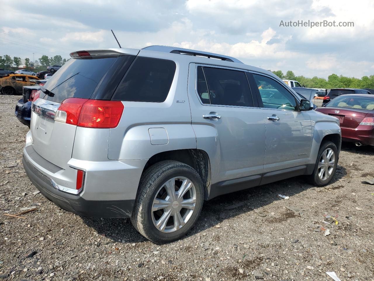 2017 Gmc Terrain Slt Silver vin: 2GKALPEK8H6136575