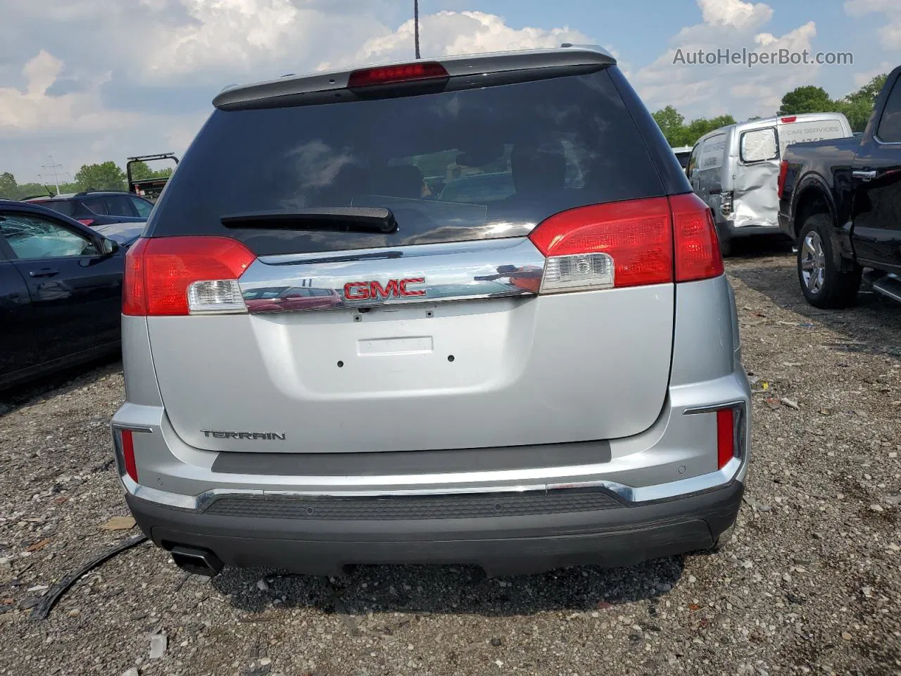 2017 Gmc Terrain Slt Silver vin: 2GKALPEK8H6136575