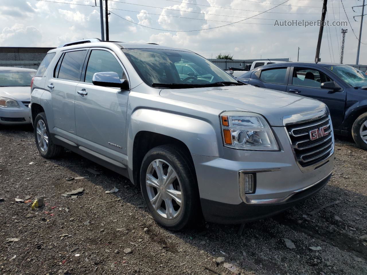 2017 Gmc Terrain Slt Silver vin: 2GKALPEK8H6136575