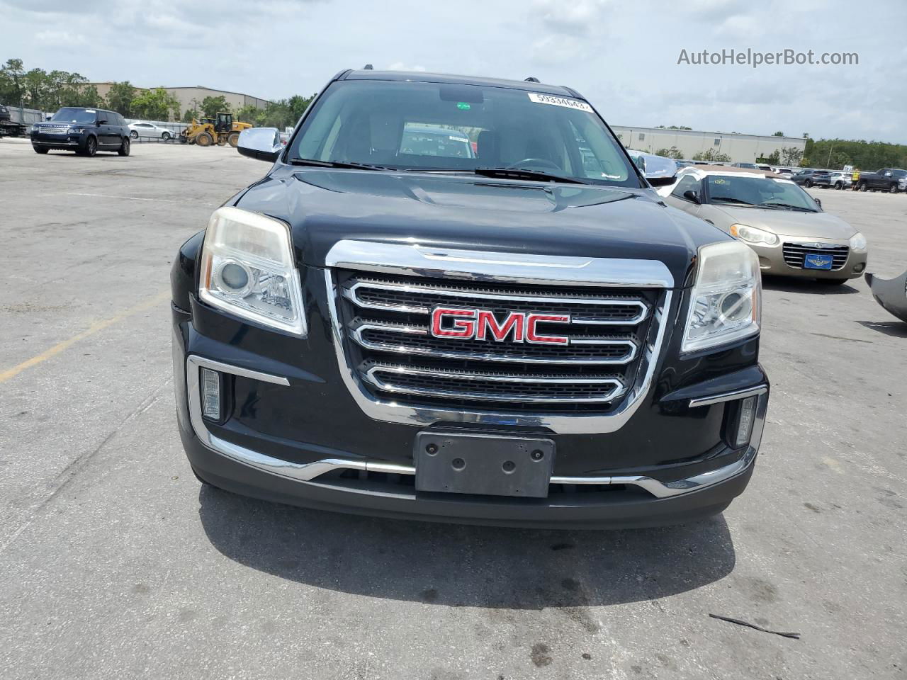 2017 Gmc Terrain Slt Черный vin: 2GKALPEK8H6159175