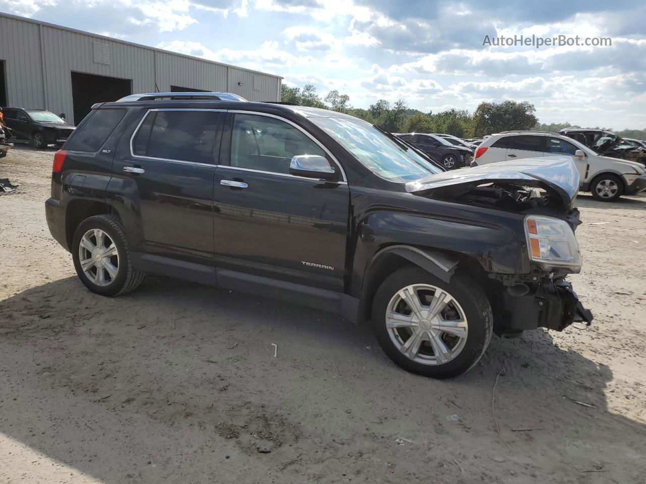 2017 Gmc Terrain Slt Black vin: 2GKALPEK8H6179457