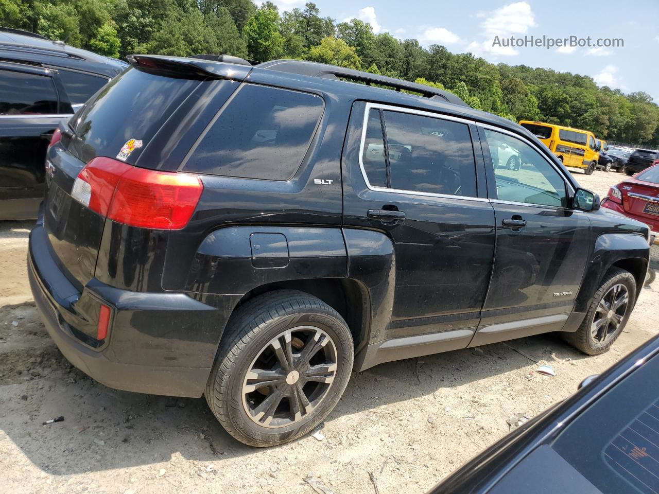 2017 Gmc Terrain Slt Black vin: 2GKALPEK8H6236465