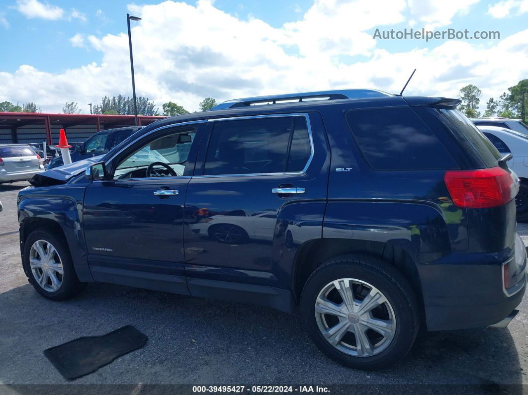 2017 Gmc Terrain Slt Dark Blue vin: 2GKALPEK8H6266839