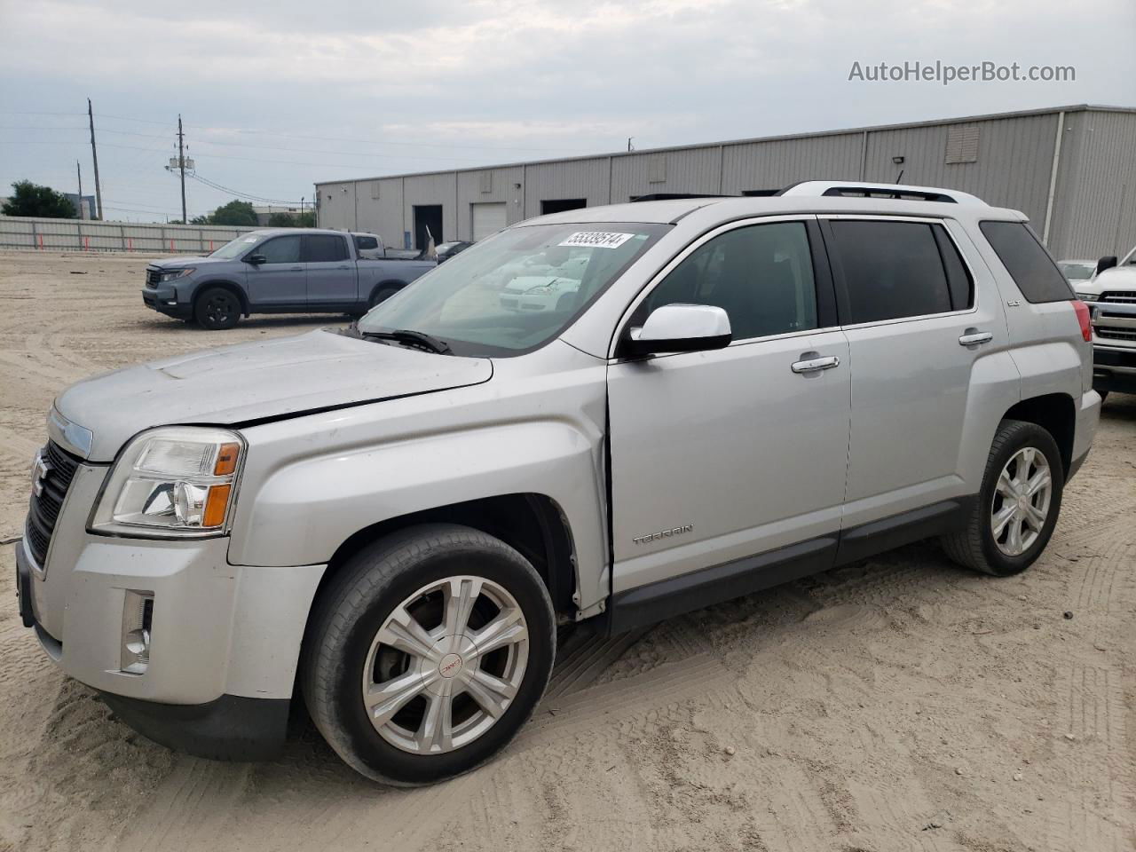 2017 Gmc Terrain Slt Серебряный vin: 2GKALPEK8H6317983