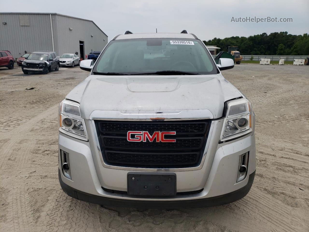 2017 Gmc Terrain Slt Серебряный vin: 2GKALPEK8H6317983