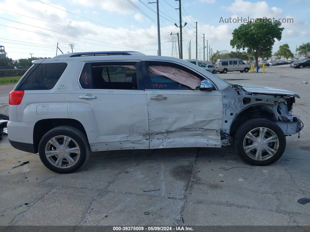 2017 Gmc Terrain Slt White vin: 2GKALPEK8H6328711