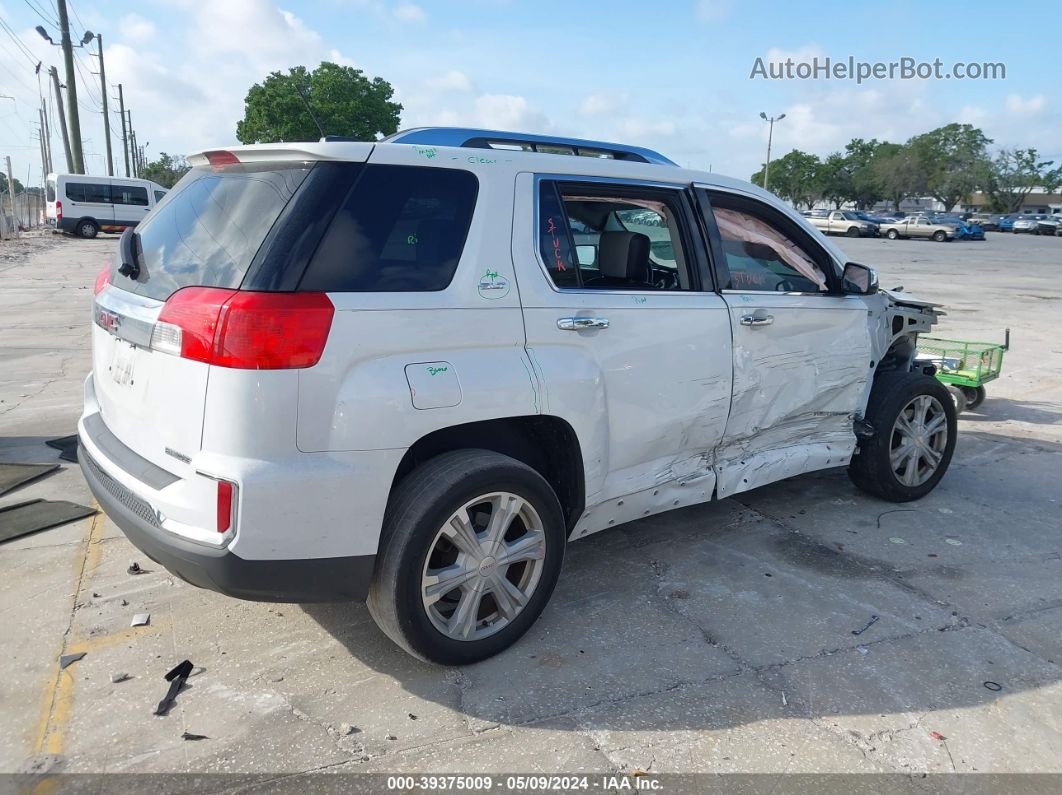 2017 Gmc Terrain Slt White vin: 2GKALPEK8H6328711