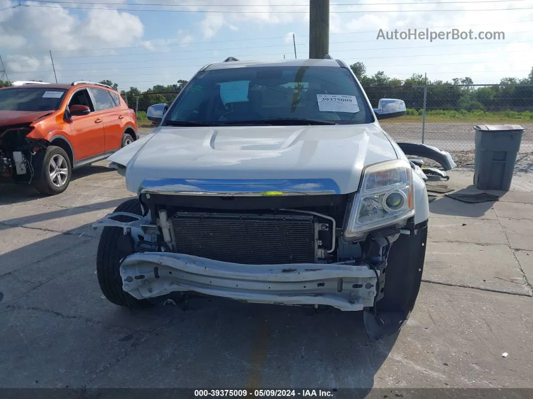 2017 Gmc Terrain Slt White vin: 2GKALPEK8H6328711