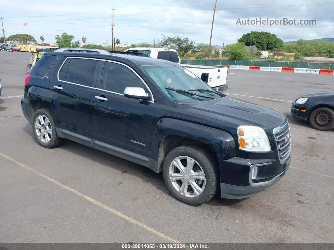 2016 Gmc Terrain Slt Черный vin: 2GKALPEK9G6330854