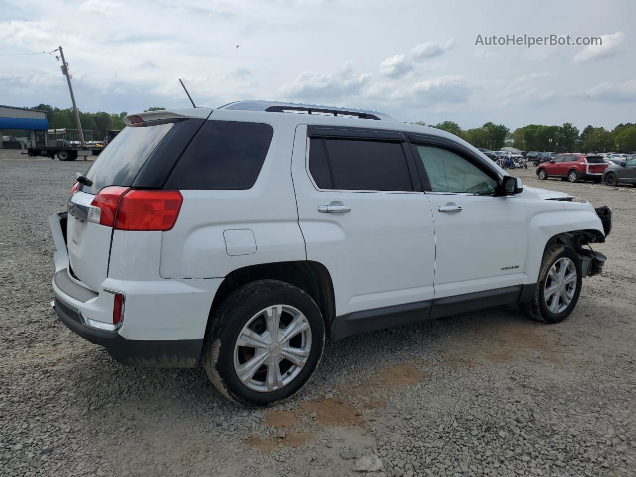 2017 Gmc Terrain Slt White vin: 2GKALPEK9H6320164