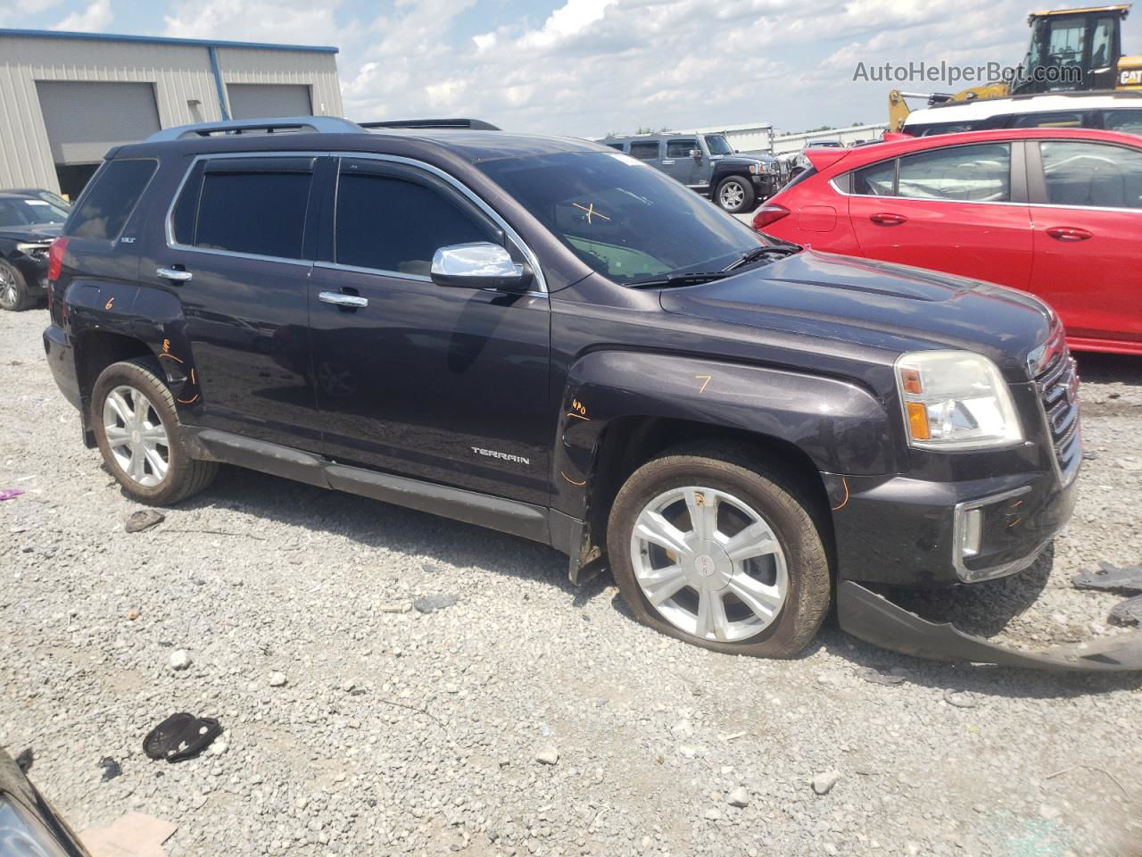 2016 Gmc Terrain Slt Gray vin: 2GKALPEKXG6256246