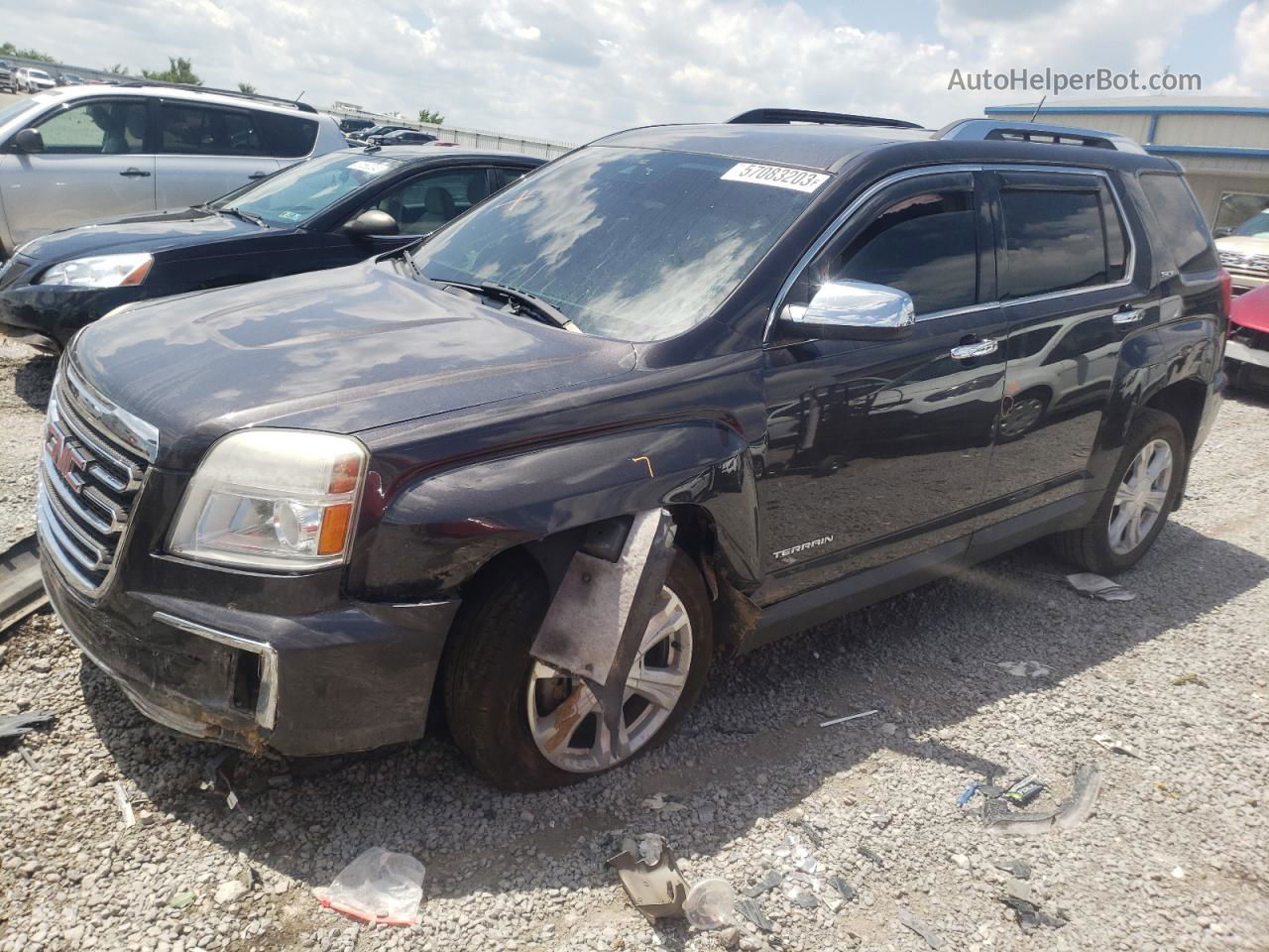 2016 Gmc Terrain Slt Gray vin: 2GKALPEKXG6256246