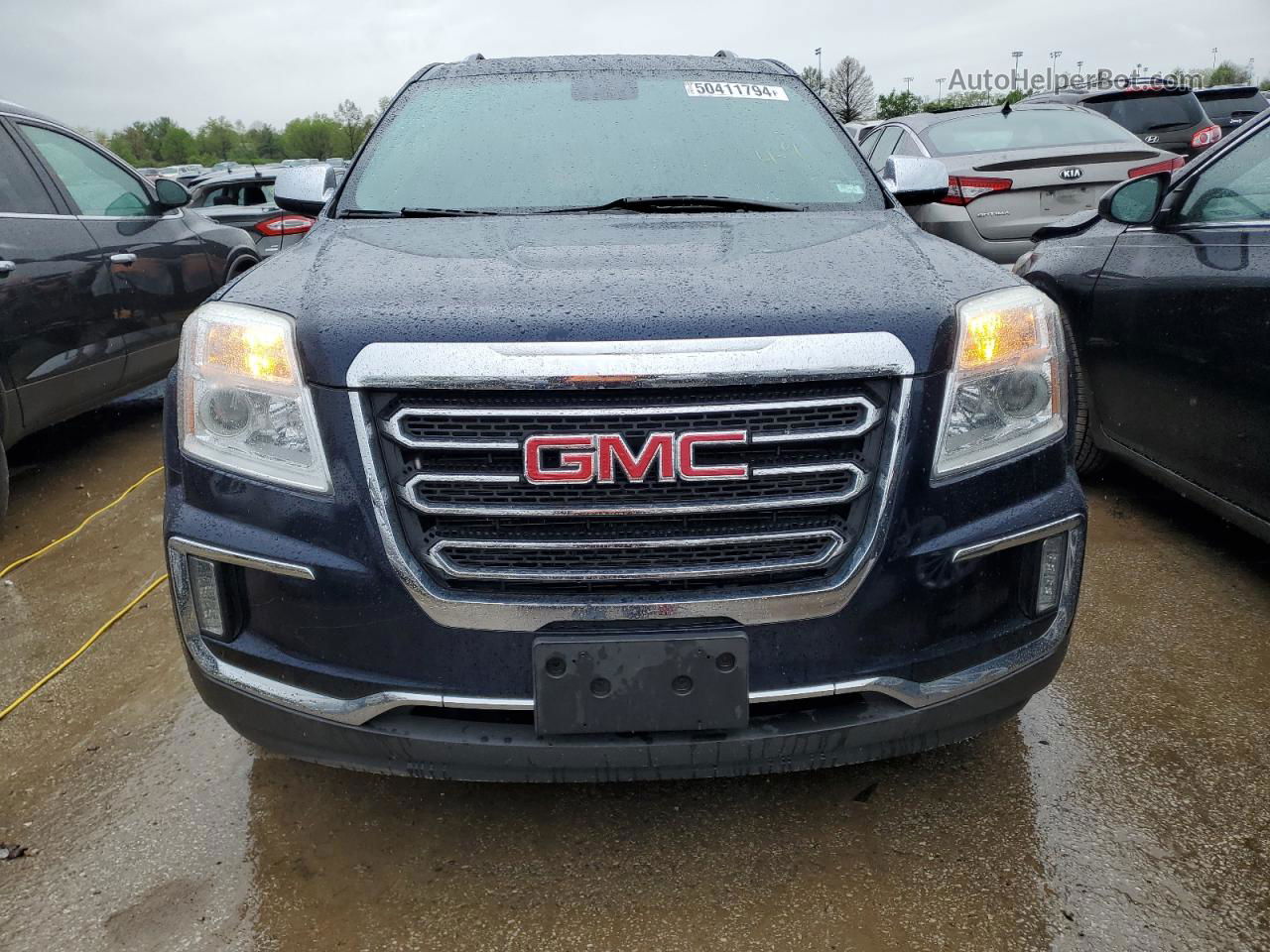 2017 Gmc Terrain Slt Blue vin: 2GKALPEKXH6162076