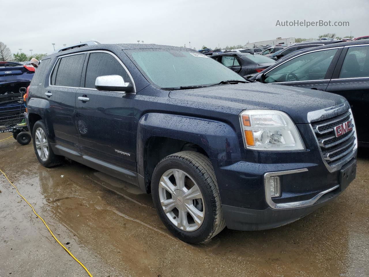 2017 Gmc Terrain Slt Blue vin: 2GKALPEKXH6162076