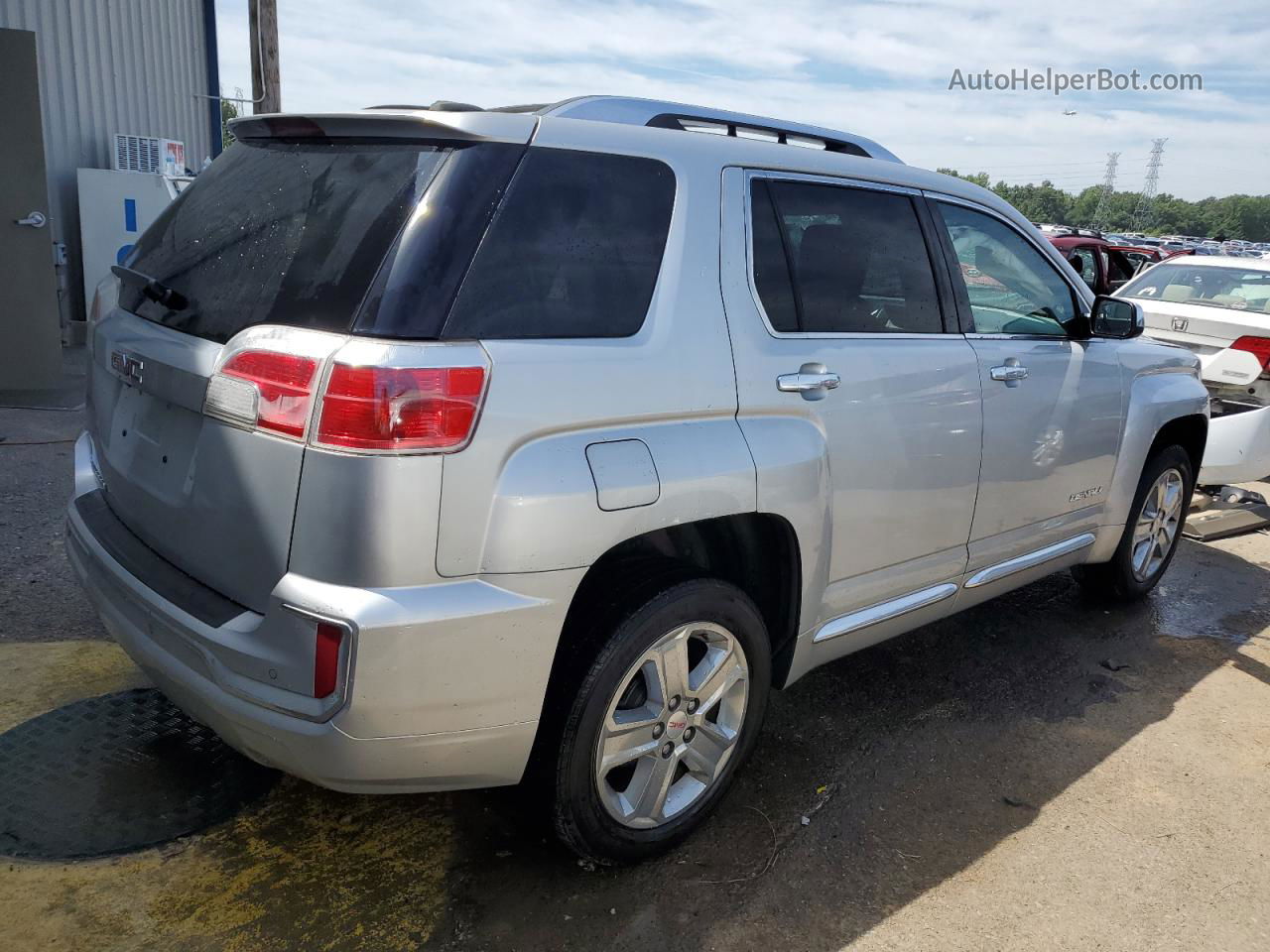 2017 Gmc Terrain Denali Silver vin: 2GKALREK1H6137708