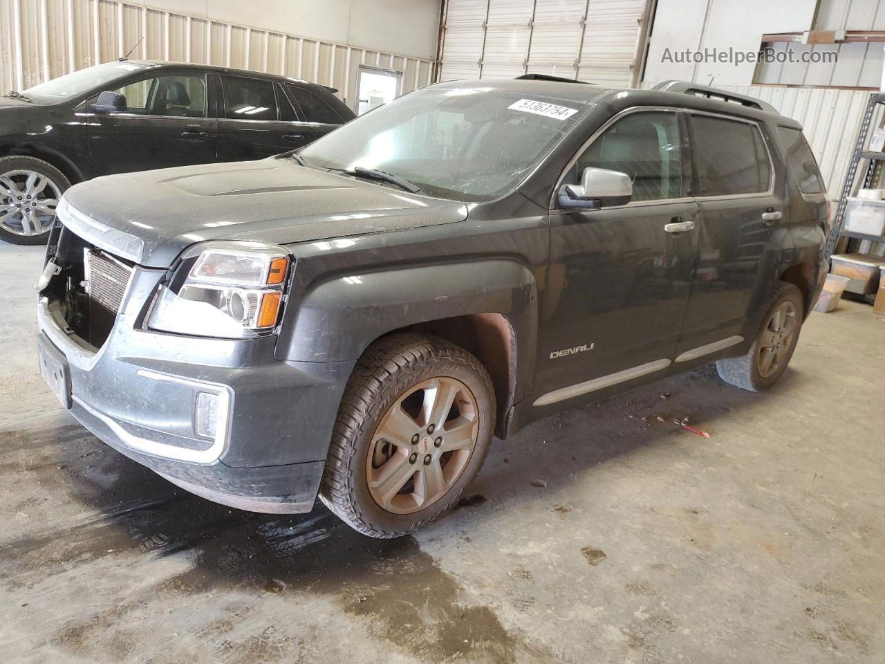 2017 Gmc Terrain Denali Gray vin: 2GKALREK3H6145020