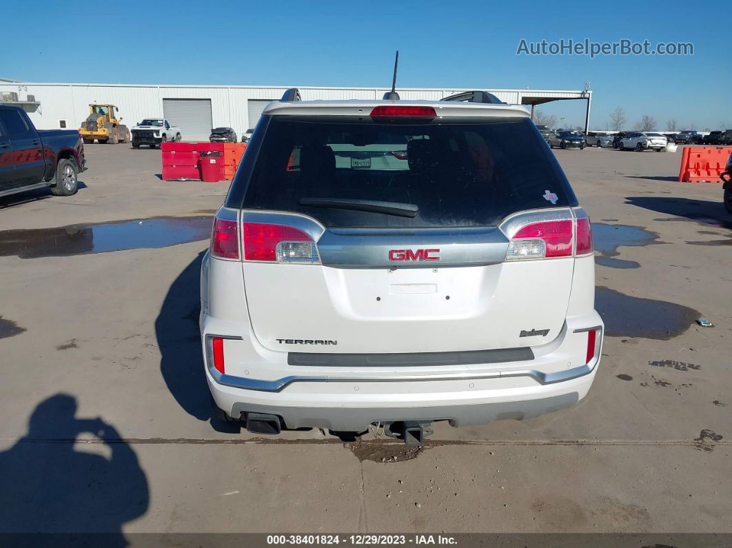 2017 Gmc Terrain Denali White vin: 2GKALREK4H6175465