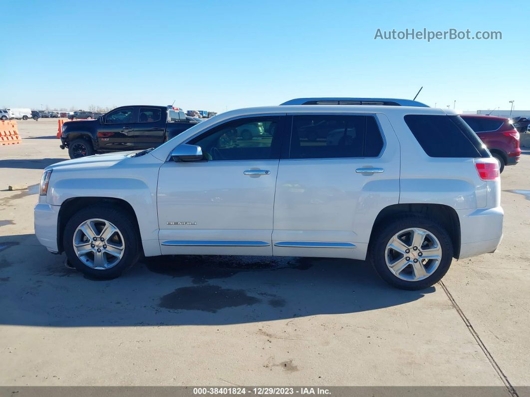 2017 Gmc Terrain Denali White vin: 2GKALREK4H6175465